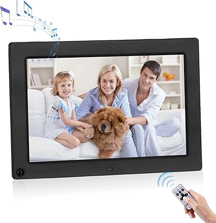 Amazon Powerextra 10 1インチ デジタルフォトフレーム 1280x800 デジタル写真フレーム 16 9 Ipsスクリーンディスプレイ Hdビデオフレーム モーションセンサーと写真に対応 自動回転 Powerextra デジタルフォトフレーム