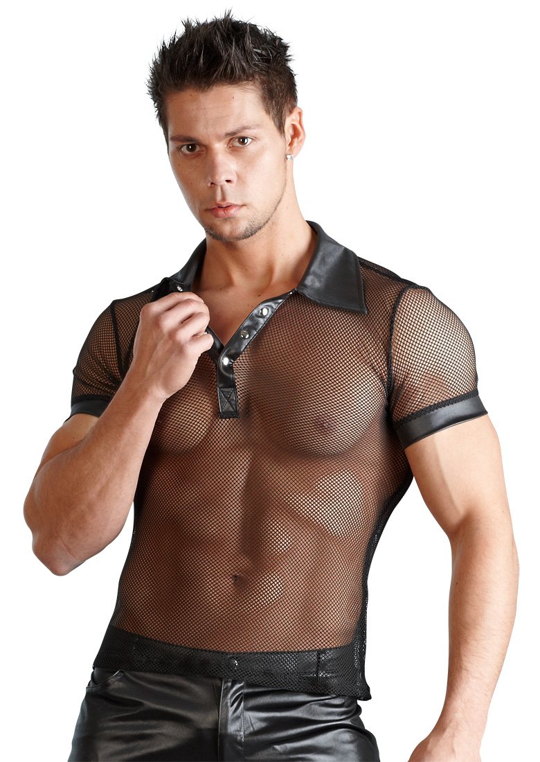 Svenjoyment Underwear Men's Shirt Wetlook, Small