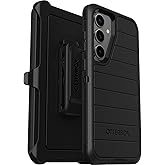 OtterBox Samsung Galaxy S24+ Plus Defender Series Pro Case - Black, Rugged & Durable, with Port Protection, Includes Holster Clip Kickstand