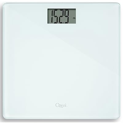 Buy Ozeri Precision Bath Scale 440 Lbs 200 Kg In Tempered Glass With 50 Gram Sensor Technology 0 1 Lbs 0 05 Kg And Infant Pet Luggage Tare White Online In Singapore B075rvnvnr
