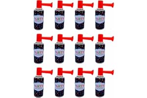 TONER DEPOT 12 Air Horn Small Noise Maker Handheld Air Pump Horn Loud Noise Maker for Parties, Birthdays, Special Events, Sports, Safety, Games, Camping, Graduation, Boating