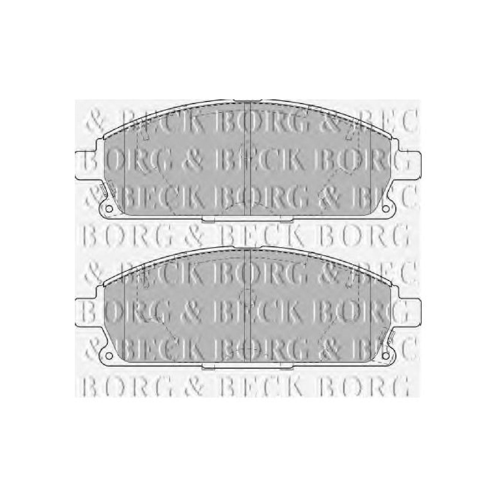 FRONT BRAKE PADS Ssangyong Rexton RX 02-