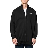 Lacoste mens Regular Fit Zipped Organic Cotton Sweatshirt - Tall Fit