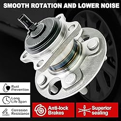 Pair 512418 Rear Wheel Bearing Hub Assembly