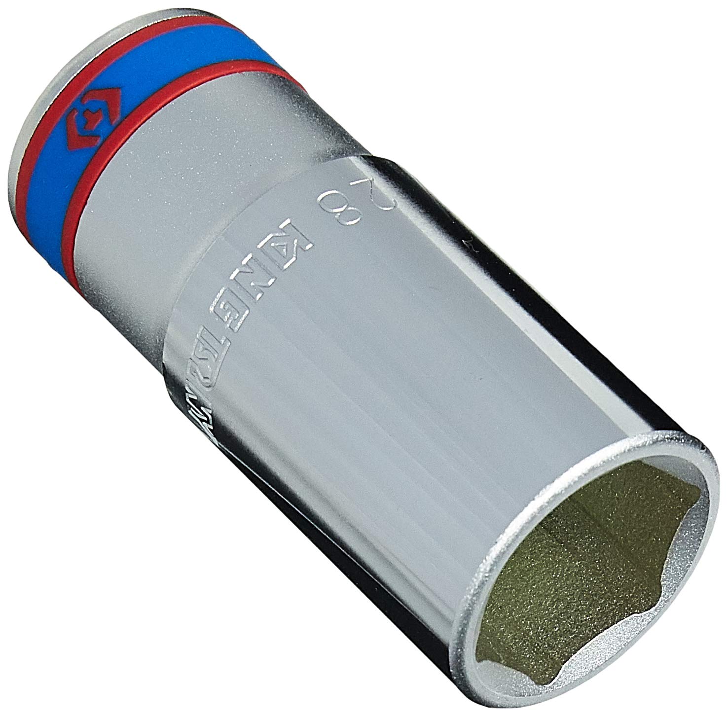 KING TONY 623528M Deep Socket, 28 mm, 3/4-inch