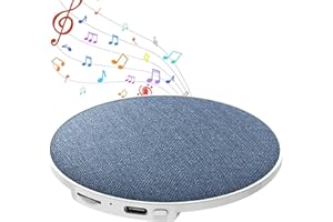 Bluetooth Pillow Speaker for Sleeping, Mini Portable Under Pillow Speaker with White Noise Ultra Thin Pillow Speakers for Dee