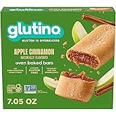 Glutino Gluten Free Apple Cinnamon Flavored Oven Baked Bars, 7.05 oz., 5-ct | Gluten-free; 3g fiber per serving; great for on-the-go weekday breakfast; also perfect for lunchbox &amp; travel snacks