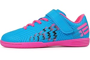 brooman Kids Futsal Indoor Soccer Shoes Boys Girls Soccer Sneakers
