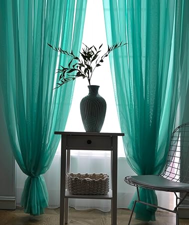 Amazon Com Thin Net Curtain Blackout Curtains Princess Wind Easy