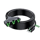 Extension Cord 30 Feet, SJTW Extension Cord with