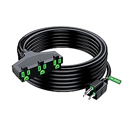 Extension Cord 30 Feet, SJTW Extension Cord with