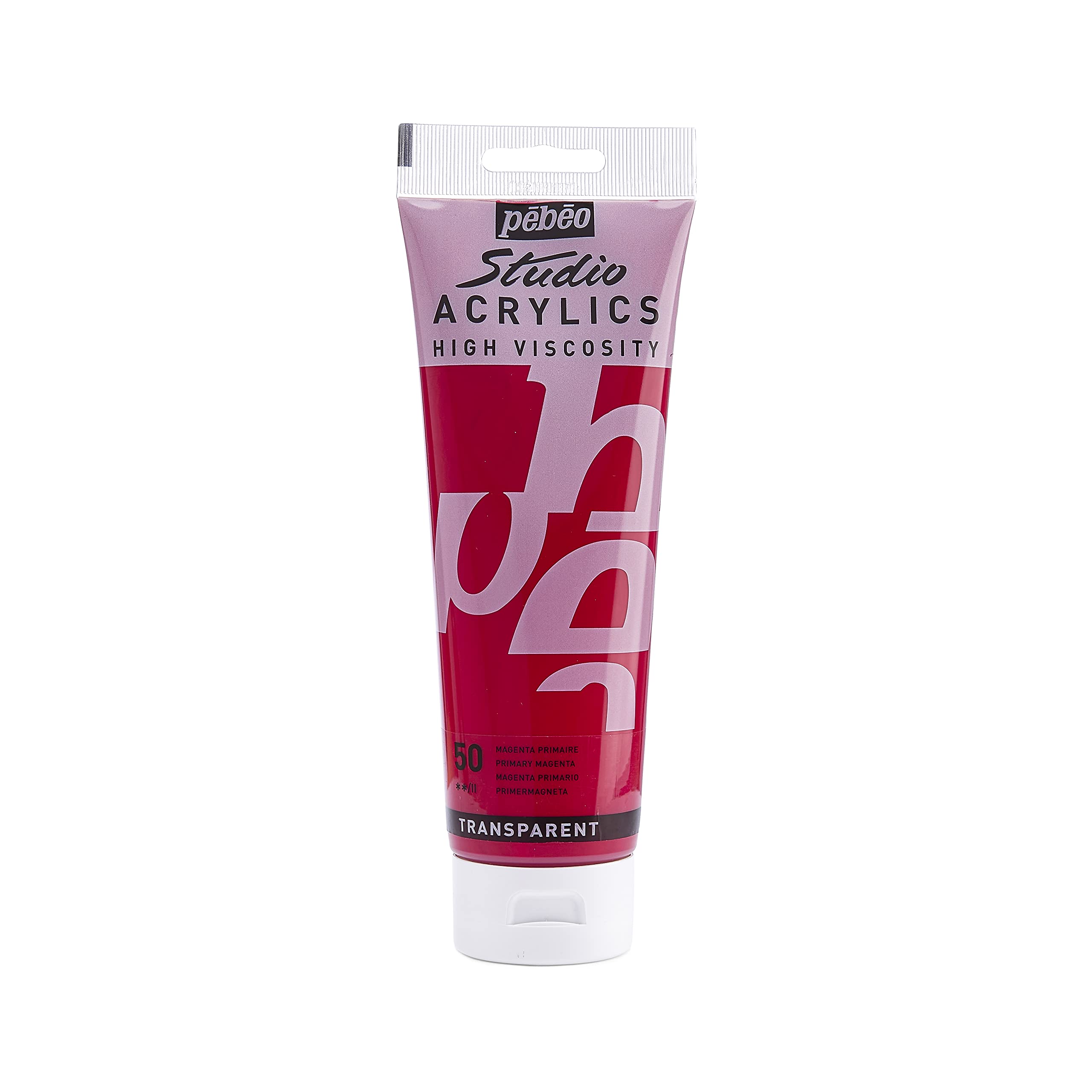 Pebeo Studio Acrylics Primary Magenta Fine Acrylic - 250ml — image 1
