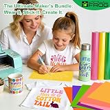 VINYL FROG 60pcs Cricut Accessories Bundle Permanent Vinyl HTV Mats Tools view 6