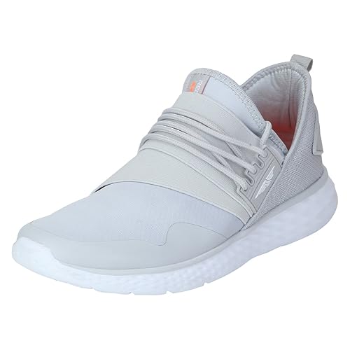 red tape grey running shoes