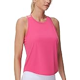 THE GYM PEOPLE Womens Racerback Workout Tank Tops Lightweight Stretchy Sleeveless Running Athletic Yoga Tee Shirts