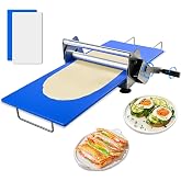 Folding Dough Rolling Machine，Manual Dough Sheeter ，Compact Dough Sheeter Machine For Bakery Pizza，Dough Machine With Adjustable Thickness, Stainless Steel（2 Rolling Boards）