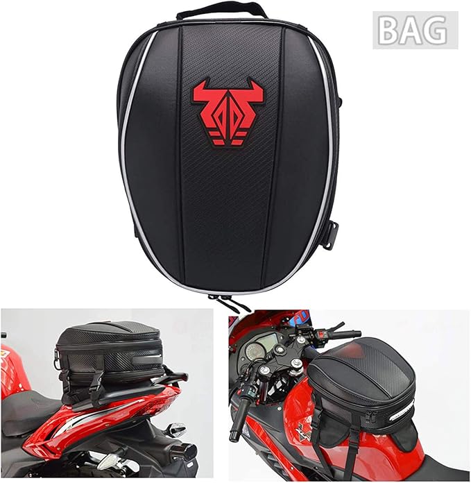 Motorcycle Tail Bag Waterproof Backpack 1215L Dual