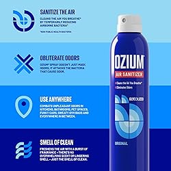Ozium 0.8 oz. Air Sanitizer & Odor Eliminator for