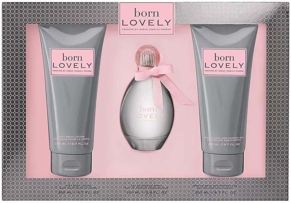 Sarah Jessica Parker Born Lovely EDP 100ml Body Lotion Shower Gel 200ml Set