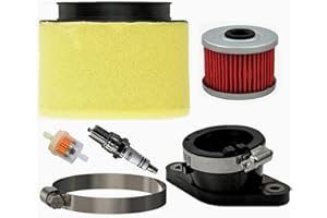 WHFZN Air Oil Filter Tune Up Kit For Honda ATC250ES Big Red 250 1985 1986 1987 17254-HA0-000