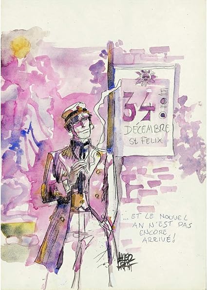 Carte Postale Corto Maltese 34 Decembre St Felix 12 5x17 5cm Amazon Fr Cuisine Maison