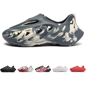 Gezolligheid Fashion Foam Runners for kids Girls Cloud Slides Sandals Casual Sneakers Running Shoes Pillow Kid's Beach shoes