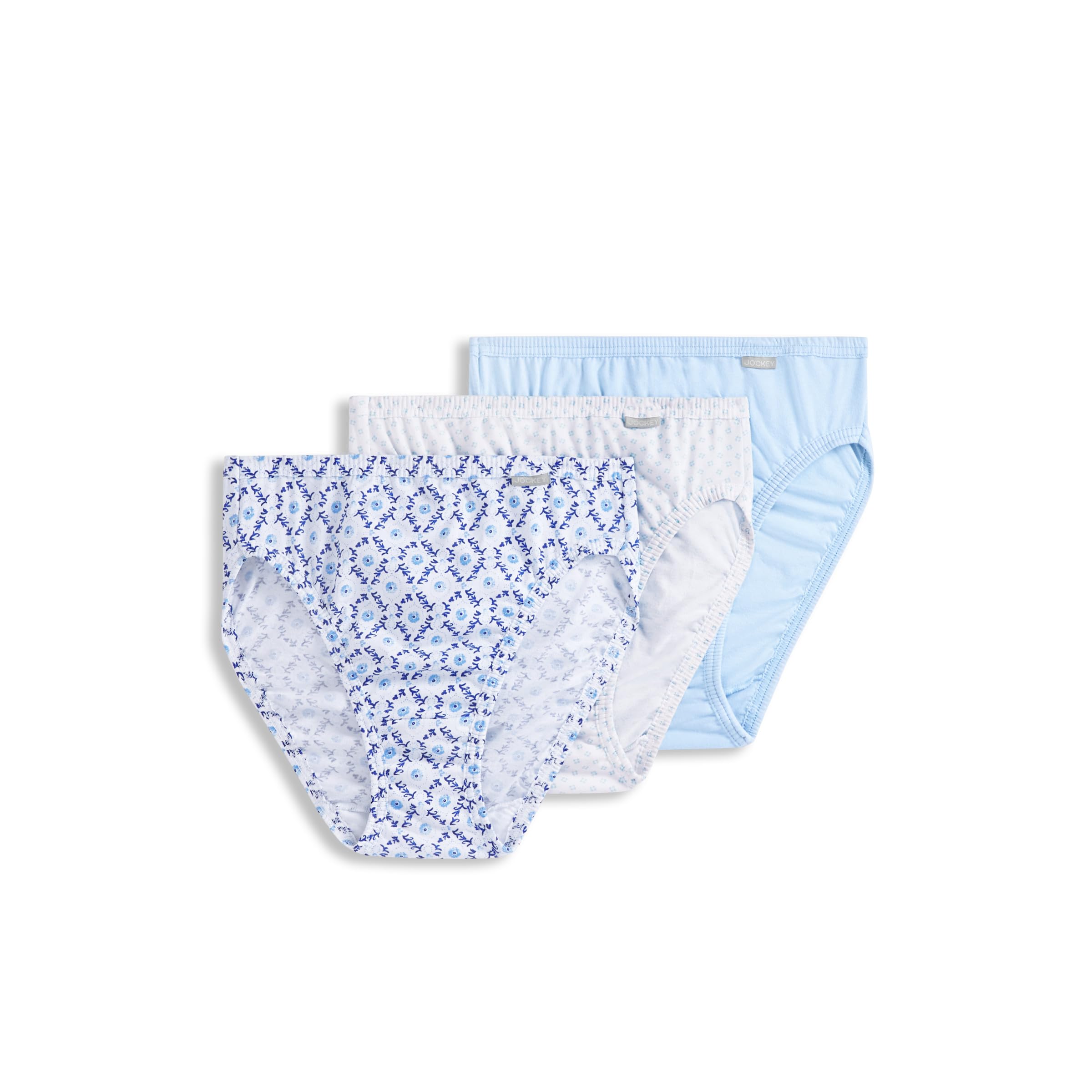 Jockey Women's Underwear Elance French Cut - 3 Pack, Picnic Floral, 5 Image