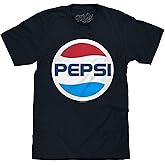 Tee Luv Men's 80s Pepsi Logo Shirt
