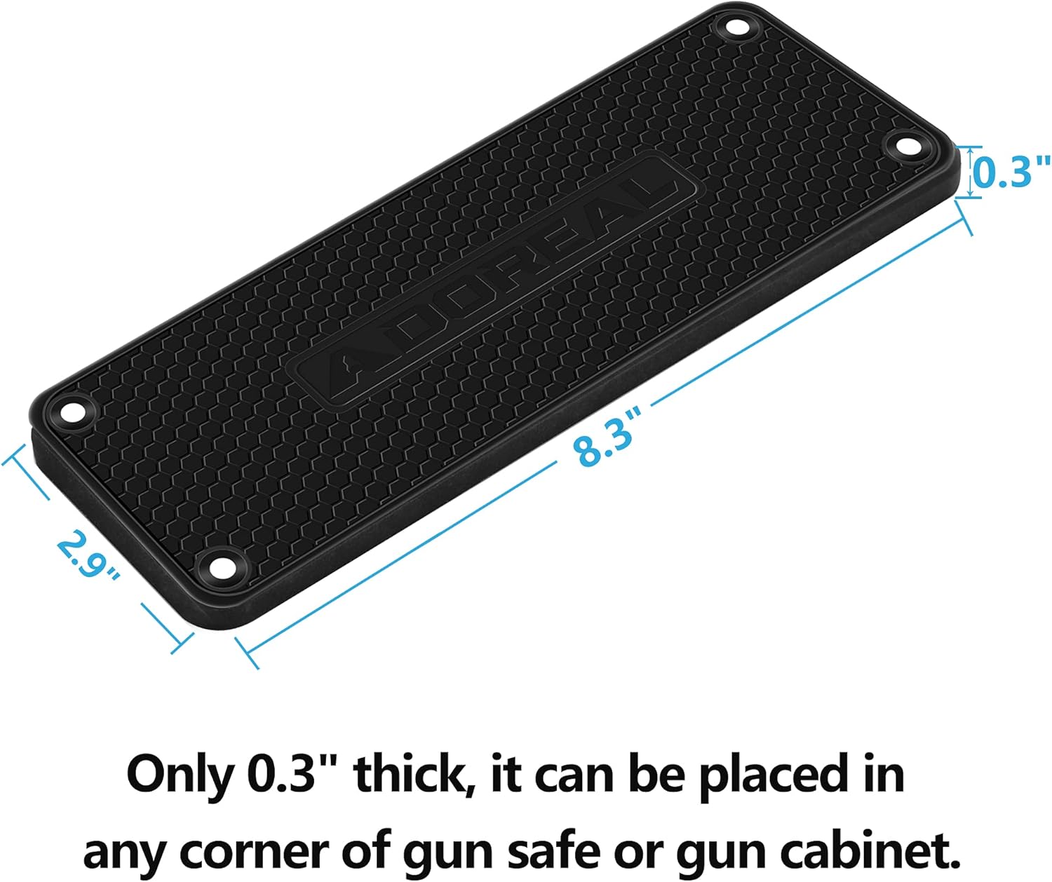 Adoreal Gun Magnet for Ammo Storage, Gun Safe Organizer, Magnetic Gun Mount for Handgun, Pistol and Rifle Mags : Sports & Outdoors