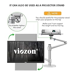 Viozon Monitor and Laptop Mount, 2-in-1 Adjustable
