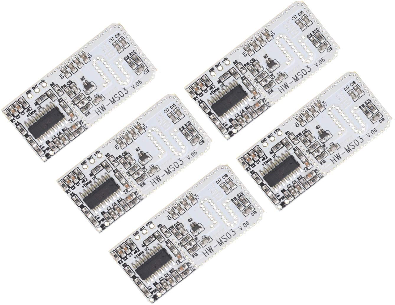 5pcs HW-MS03 Microwave Radar Motion Sensor Module 2.4GHz to 5.8GHz