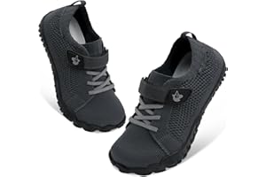 JOINFREE Kids Barefoot Shoes Wide Toe Box Sneakers for Girls & Boys – Lightweight Anti-Slip Running Shoes Hiking Sneakers Tod