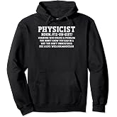 Physicist Definition Funny Science Physics Math Pullover Hoodie