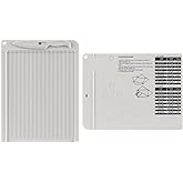 CYFUN DESIGN Mini Score Board Multi-Purpose Scoring Board Envelope Maker with Bone Folder and Guide for Card Making and Paper Crafts Arts Projects Multi-Purpose Scoring Board &amp; Score and Fold Tools