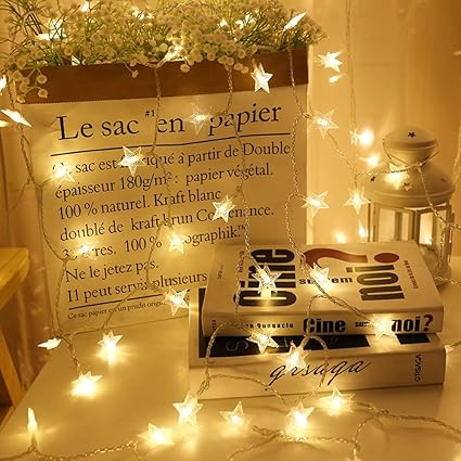 Amazon Co Jp イルミネーションライト 6m 40led ストリングライト Diy吊り下げる飾りライト 室内室外 防水 誕生日 クリスマス 祝日 パーティー 結婚式 おしゃれ 星 暖光 電池式 ホーム キッチン Amazon Co Jp イルミネーションライト 6m 40led ストリングライト Diy吊り下げる飾りライト 室内室外 防水 誕生日 クリスマス 祝日 パーティー 結婚式 おしゃれ 星 暖光 電池式 ホーム キッチン