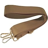 S&loyoe Soft Solid Color Purse Straps Replacement Crossbody Bag Strap Adjustable Wide Guitar Straps for Handbags 1.5inch