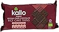 dark chocolate rice cakes kallo