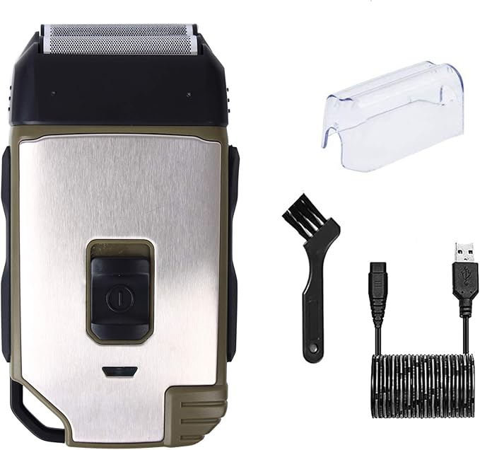 Professional Aluminum Foil Electric Razor for Men, 0mm Pop