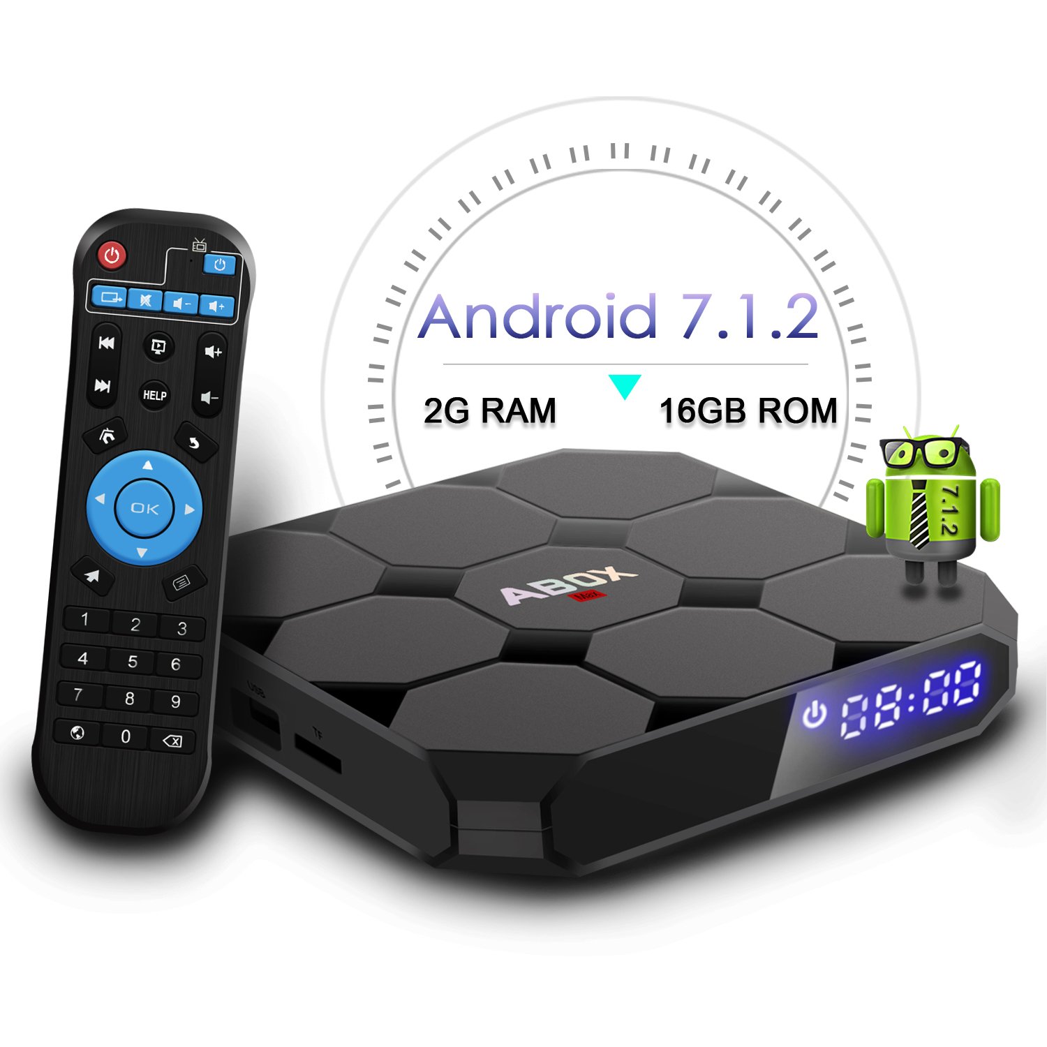 2018 Ultra HD 4K HDR UHD TV Box HDMI2 Streaming Support 2GB RAM Media ...