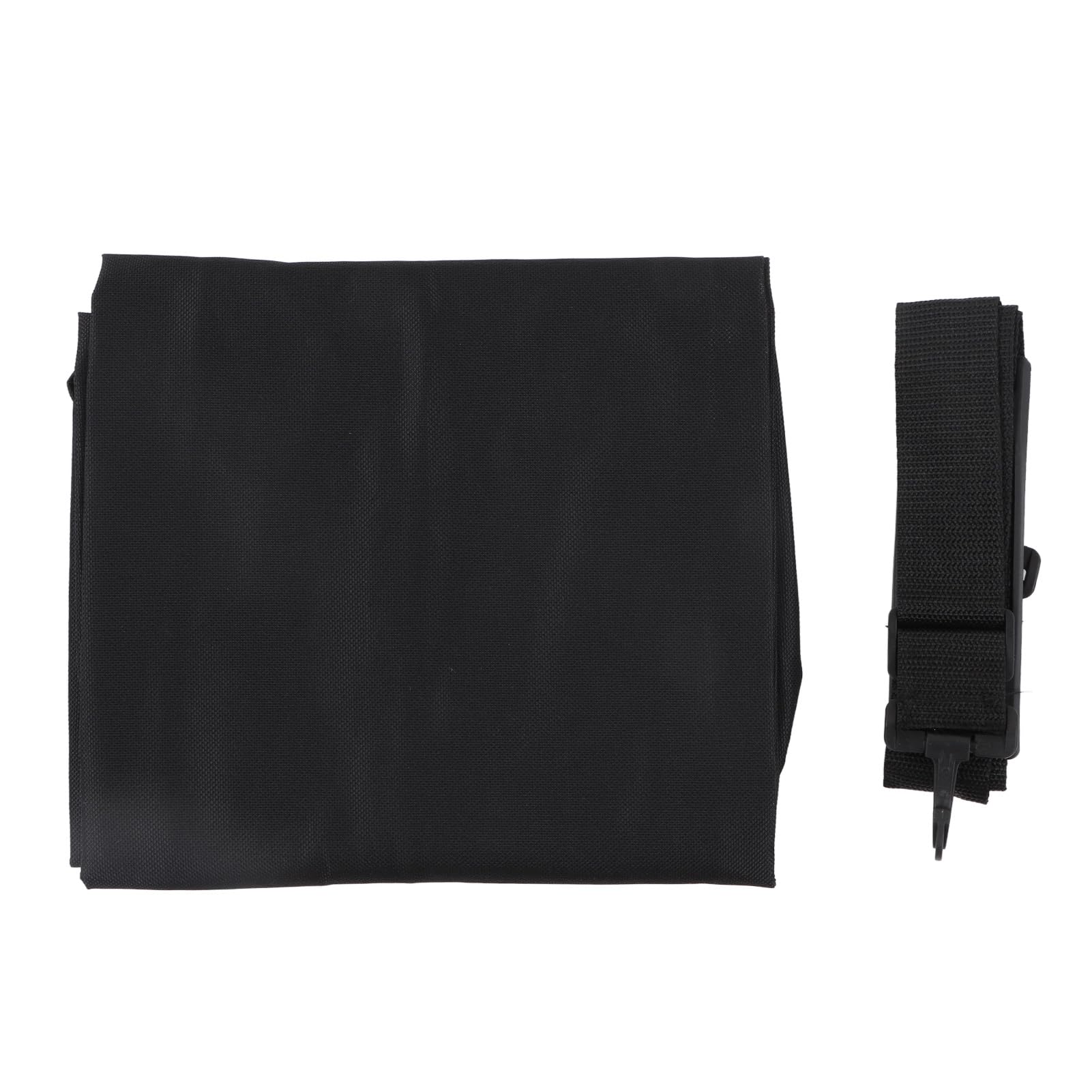 Metal Detector Carry Bag, Waterproof Padded Nylon Case, Large Capacity, Lightweight, with Side Pocket and Adjustable Waist Pack, for Outdoor Detecting