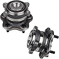 KUSATEC 512388 2pcs Rear Wheel Bearing and Hub Assembly Compatible with for Nissan Altima Maxima Murano Pathfinder, Mitsubishi RVR 2011, Infiniti JX35 2013, QX60 2014-2019, 5 Lug w/ABS