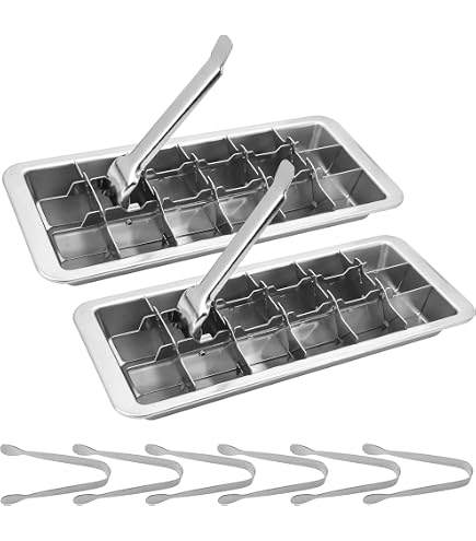 Amazon.com: HIC Porcelain 18 Cube Vintage Kitchen Ice Cube Tray
