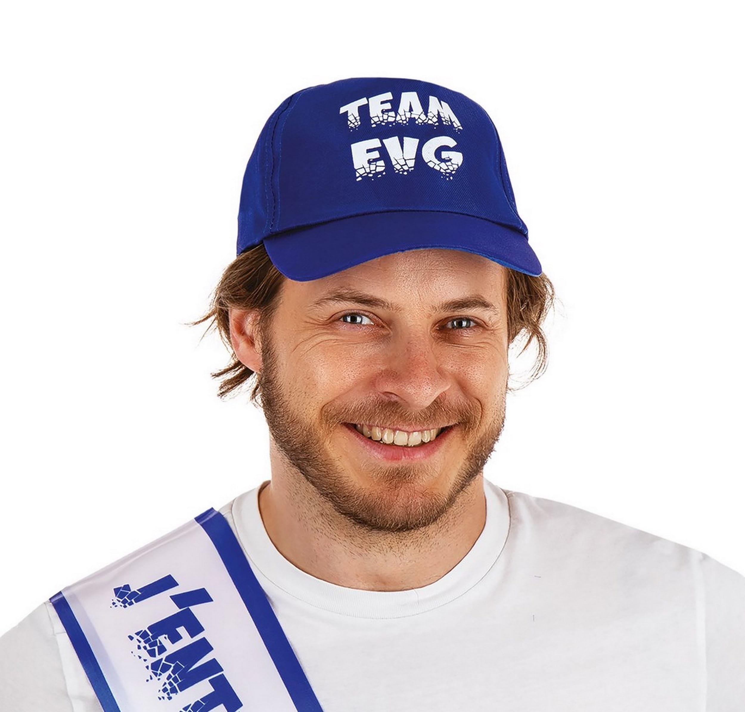P'tit Clown EVG Adult Blue Team Cap – Blue – One Size