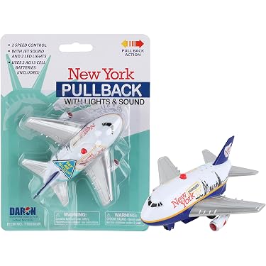 Amazon.com: Daron New York Pullback Toy with Light and Sound