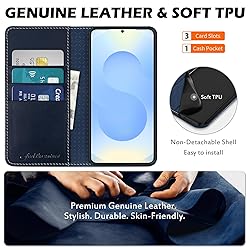 SHIELDON Case for Galaxy S25 Plus 6.7", Genuine