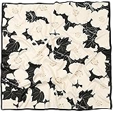 Hioyiwse Head Scarf For Women Hair Bandana 35" Large Square Satin Wrap Sleeping Neck Silk Satin Hair Scarves Lightweight