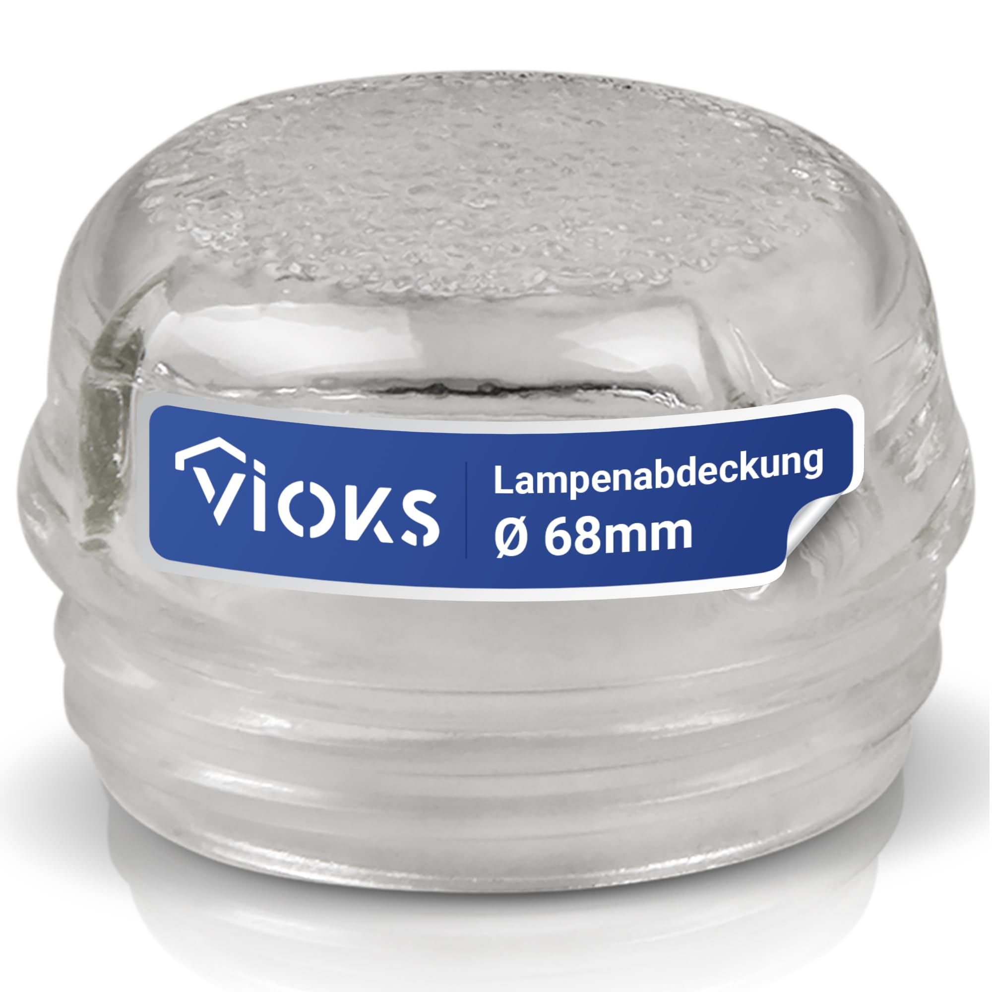 VIOKS Lampenglas Lampenkalotte Ersatz für Bosch Siеmens 00647309 647309