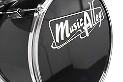 Music Alley 3 Piece Kids Drum Set with Drum Sticks