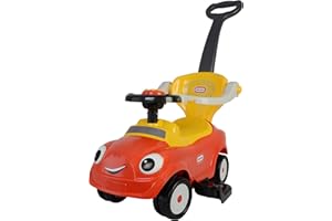 Best Ride On Cars Baby Toddler 3 in 1 Little Tikes Toy Push Vehicle Stroller, Walking Push Car and Ride On, Red