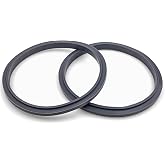 Seal Rings Gaskets Replacement for Nutribullet Blender Parts Accessories | Dark Gray Replacement Rings for NutriBullet Extractor Cross Blade Assembly, Flip Top to Go &amp; Stay Fresh Lids, Milling Blade